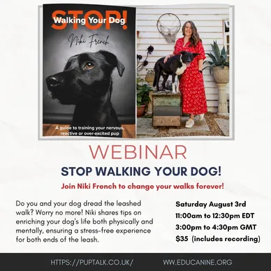 Stop Walking Your Dog